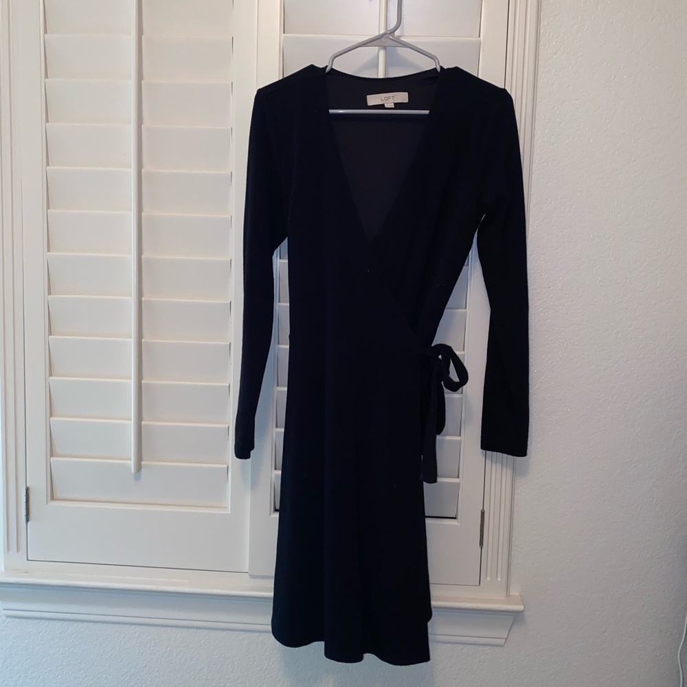 Women’s Loft size S wrap around dress